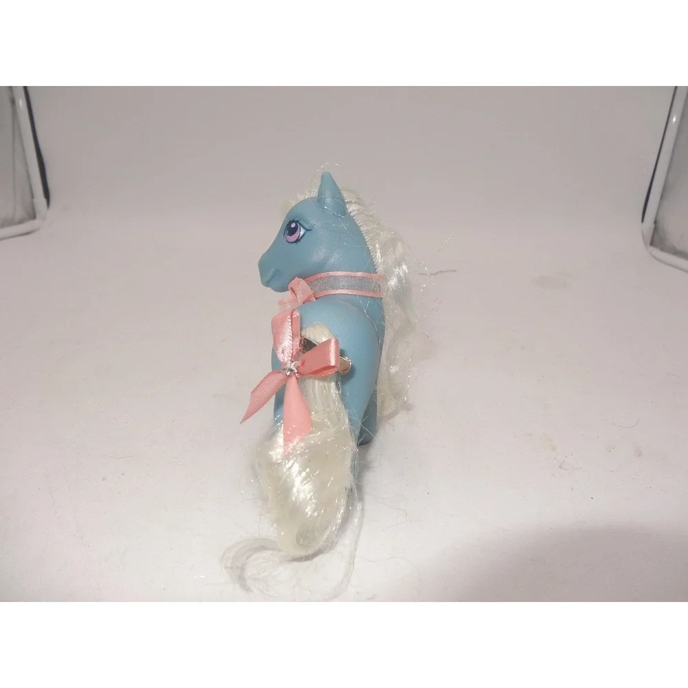 My Little Pony‎ G3 Bee Bop Blue Earth Pony with Scarf and Bow 2002 Hasbro